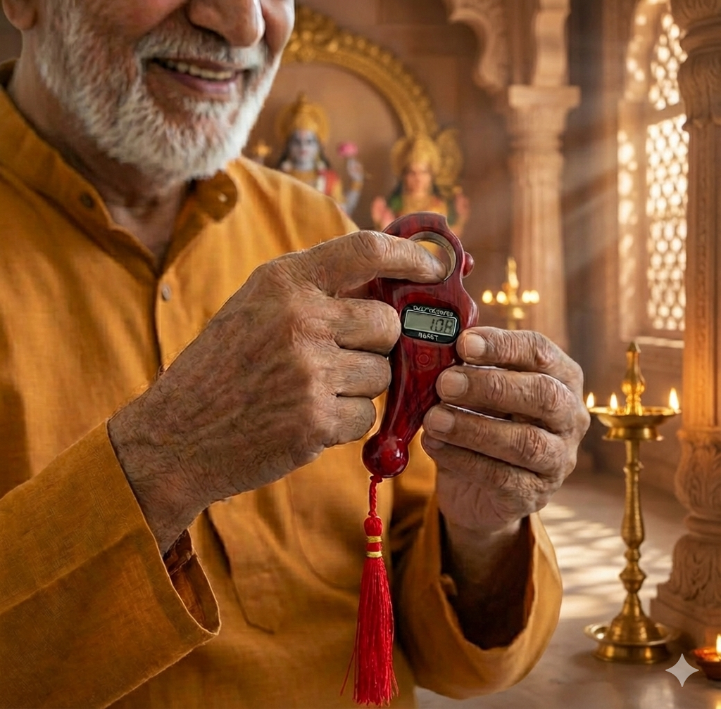 Naam Jaap Counter - Designed as mala for non stop naam jaap