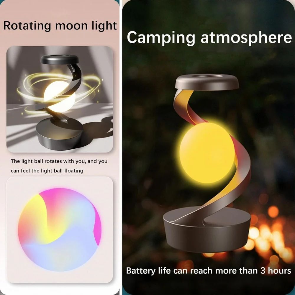 Auralume Orbit Lamp™ — Where Light Defies Gravity
